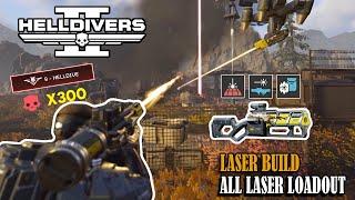 Helldivers 2 - The Master Laser (All Loadout Laser Type, Helldive Difficulty)