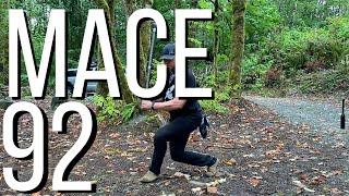 Mace 92 - Traveling Step in Front Cross step - Martial / Sword specific leg and core strength