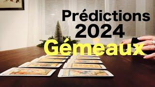 Gémeaux - Prédictions pour l’année 2024 - Taroscope annuel - Tirage de tarot