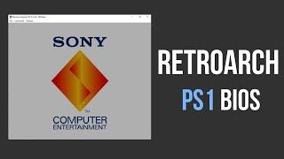 RetroArch: PS1 Bios (Firmware) for Windows, Steam