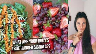 True Hunger Signals... Do You Understand Your Body? ‍️