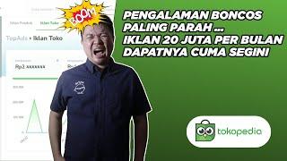 Curhat Boncos Parah Iklan Topads 20 juta!!!