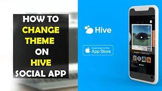 How To Apply Dark Mode in Hive Social Media App