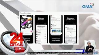 "Twitter," tinapatan ng "Threads" app ng Meta | 24 Oras