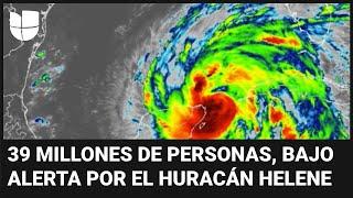 Esta es la trayectoria del huracán Helene: amenaza a Florida con vientos destructivos y marejadas