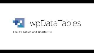 How to create a catalog-like filter for WordPress Tables with wpDataTables