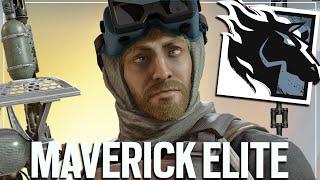 Crossed Eyes Maverick Elite Skin - Rainbow Six Siege