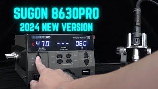 SUGON 8630Pro Hot Air Station, Heat Rework Station, 2024 New Version