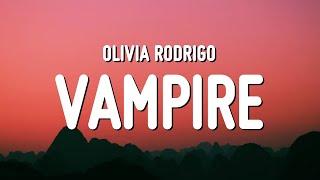 Olivia Rodrigo - vampire (Lyrics)