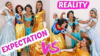 Expectation VS Reality of DISNEY PRINCESSES!!!