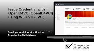 Guide to Issue Credentials InTime with OpenID4VC (OpenID4VCI) | W3C VC JWT Format | iGrant.io