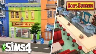 Bob's Burgers Restaurant & Apartment  // The Sims 4 Speed Build