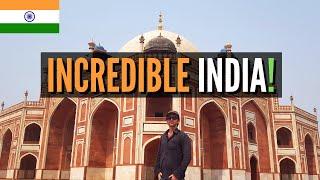 Exploring DELHI for the FIRST-TIME  American in India Reaction