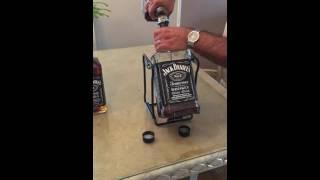 Jack Daniels 3.0 bottle in a cradle!