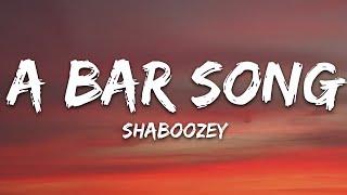 Shaboozey - A Bar Song (Tipsy) (Lyrics)