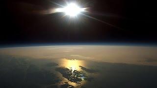 Near Space Weather Balloon With Gopro To 109 000 Feet Full 4 Hour Video