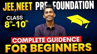 What is JEE / NEET Pre foundation for Class 8 , 9 & 10 |  Complete Details , Importance & Guidelines