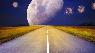 NIGHT MOON AND HIGHWAY ANIMATED DOWNLOAD FREE MOTION HD 1080P GREEN SCREEN BACKGROUNDS FOR FREE