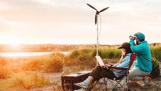 Shine Turbine - Amazing Camping Gadget 2025 | Best Portable Wind Turbine | #gadgets #camping