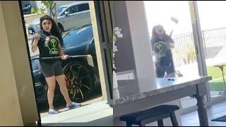 Blueface Locks Baby Mama Out House! Tries To Bust His Porsche Windows