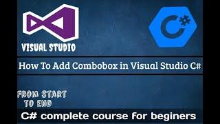 How to add ComboBox in Visual Studio C#