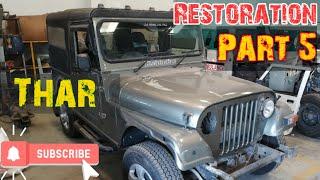 #Mahindra Thar Restoration (Part 5) l #mahindrathar l #modification l #mahindraautocentre