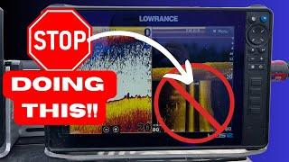 THIS Is A BIG Mistake When Setting Up Your LOWRANCE HDS Units!