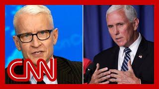 Anderson Cooper slams 'lies and noise' from Mike Pence