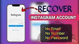 How to Recover Instagram Hacked Account without Email and Phone Number | Instagram ID Hack