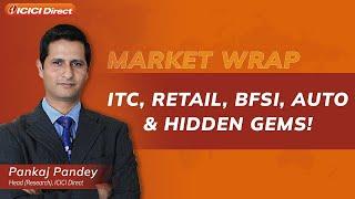 Share Market News Today  Market Wrap With Pankaj Pandey | ICICI Direct. #icicidirect