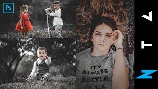 Moody Black Preset Effect in Photoshop || Photoshop Tutorial || NTC || 2020 ||