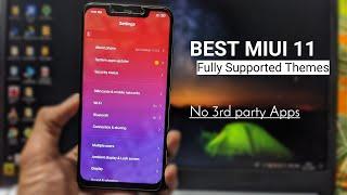 MIUI 11 Fully Supported best themes \ MIUI 11 Themes