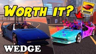 300 MPH? Getting New WEDGE Super FAST Car! Is it WORTH IT? (Roblox Jailbreak)