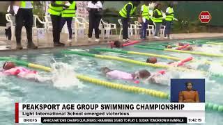 Peak sport Age Group Swimming Championship I Light International School emerg victorious