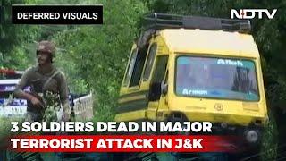 3 Soldiers Killed In Action In J&K Army Camp Attack, 2 Terrorists Shot Dead | The News