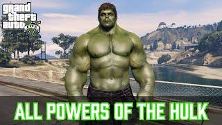 GTA 5 - All The Hulk powers