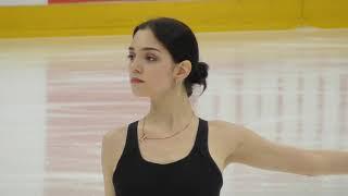 Евгения Медведева КП Контрольные прокаты 2020-2021 Evgenia Medvedevа SP Open Skates