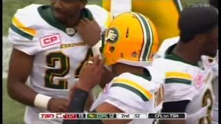 Sean Whyte #6 P K Edmonton Eskimos 11 June 2017