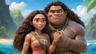 Moana 2 - Moana and Maui - The Quest for the Hidden Island