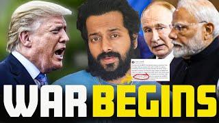 TRUMP VS MODI: War BEGINS 🪖| Telugu | Aye Jude️