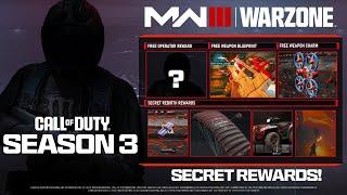 ALL 7 SECRET REBIRTH CHALLENGES & REWARDS! (Free Blueprint, Operator?, & MORE) - Modern Warfare 3