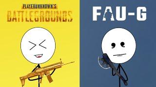 PUBG Vs FAUG || Short ||