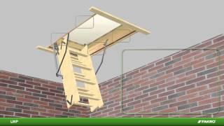 LWP (LWS-P) Fakro Attic Ladder- Instructional Video