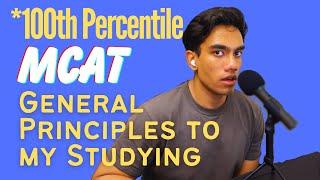 Cracking the MCAT: Achieving a 100th Percentile 524 Score - My Strategies and General Principles