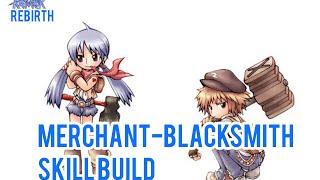 Ragnarok Rebirth Merchant-Blacksmith Skill Build #ragnarokrebirth #ro #gnjoy #builds #blacksmith