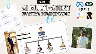 AI Agents Project with LangGraph & LangChain: Multi Agent Workflow (Part-1)