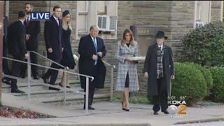 President Trump Visits Tree Of Life Synagogue