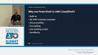 PowerShell on AWS CloudShell by Trent Blackburn