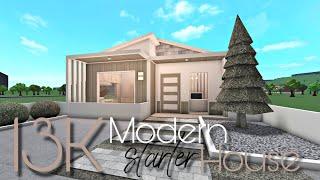 BLOXBURG: 12K MODERN STARTER HOUSE | NO-GAMEPASS