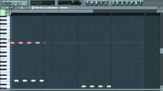 How to make a baseline&melody using FL Studio 10 (beginner's tutorial)